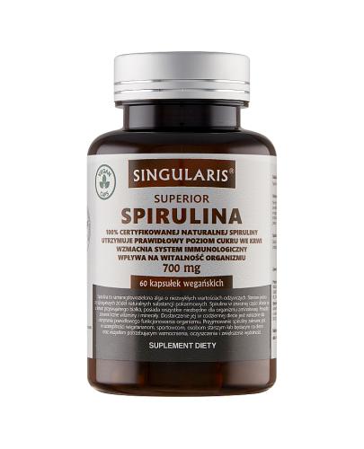 SINGULARIS SUPERIOR SPIRULINA - 60 kaps.