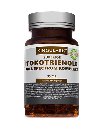  Singularis Superior Tokotrienole Full Spectrum Kompleks 50 mg - 30 kaps.- cena, opinie, właściwości - Apteka internetowa Melissa  