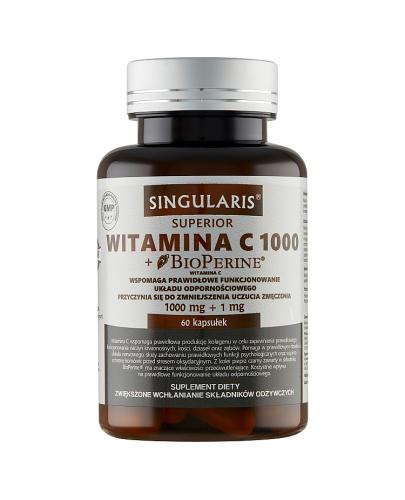 SINGULARIS SUPERIOR WITAMINA C 1000 + BIOPERINE - 60 kaps.