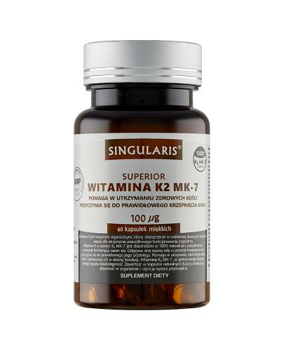 SINGULARIS SUPERIOR WITAMINA K2 MK-7 - 60 kaps.