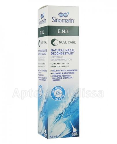  SINOMARIN ENT Spray na grypę i przeziębienie o silnym strumieniu - 200 ml - Apteka internetowa Melissa  