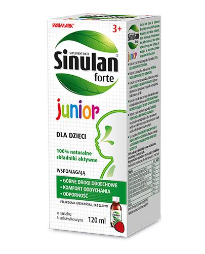 SINULAN FORTE JUNIOR O smaku truskawkowym - 120 ml - Apteka internetowa Melissa