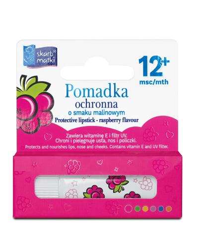 SKARB MATKI FUN Pomadka ochronna dla dzieci malinowa - 6,5 g Na spierzchnięte usta - cena, opinie, właściwości - Apteka internetowa Melissa