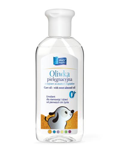 SKARB MATKI Oliwka z olejkiem migdałów dla niemowląt i dzieci - 200 ml - cena, opinie, właściwości 