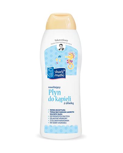 SKARB MATKI Płyn do kąpieli z oliwką nawilżający -400 ml - Apteka internetowa Melissa