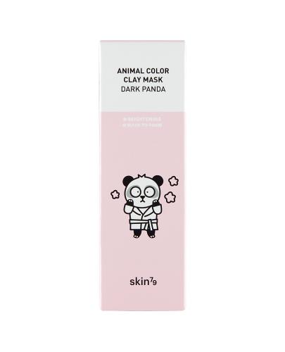  Skin 79 Animal Color Clay Mask Dark Panda Rozjaśniająca maseczka - 70 ml - cena, opinie, skład - Apteka internetowa Melissa  