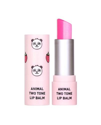  Skin 79 Animal Two -Tone Lip Balm Strawberry Panda Balsam do ust - 3,8 g - cena, opinie, stosowanie - Apteka internetowa Melissa  