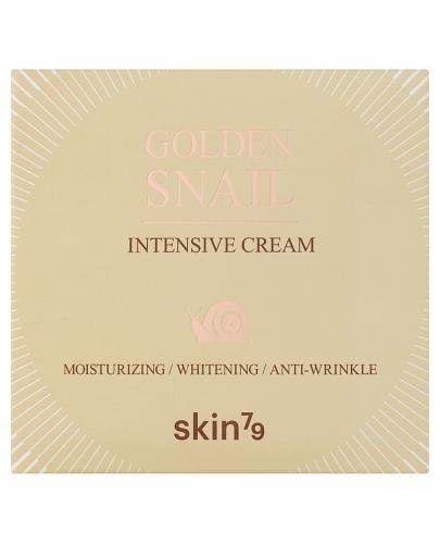  Skin 79 Golden Snail Intensive Cream Krem do twarzy z ekstraktem śluzu ślimaka - 50 g - cena, opinie, skład - Apteka internetowa Melissa  