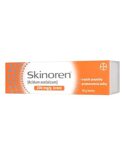 Skinoren 30 G Krem Przeciwtrądzikowy Cena Opinie Dawkowanie