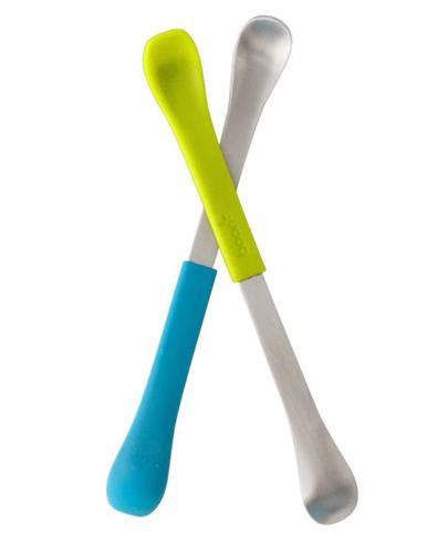 BOON BLUE/GREEN Dwustronne łyżeczki - 2 szt. - Apteka internetowa Melissa