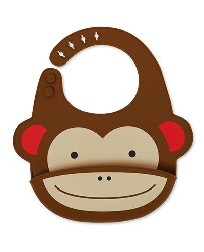  Skip Hop Śliniak silikonowy Zoo Małpa - 1 szt. - cena, opinie, właściwości - Apteka internetowa Melissa  