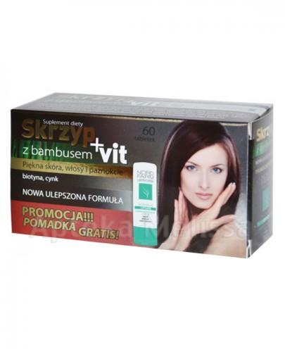 SKRZYP Z BAMBUSEM + VIT - 60 tabl. + Pomadka GRATIS! - Apteka internetowa Melissa