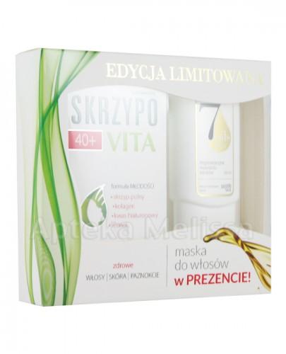 SKRZYPOVITA 40+ FORMUŁA MŁODOŚCI - 42 tabl. + Regeneracyjna maska do włosów - 50 ml - Apteka internetowa Melissa
