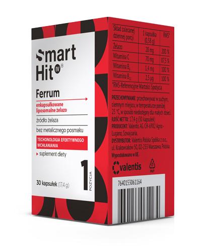 SmartHit IV Ferrum - 30 kaps. - Apteka internetowa Melissa  