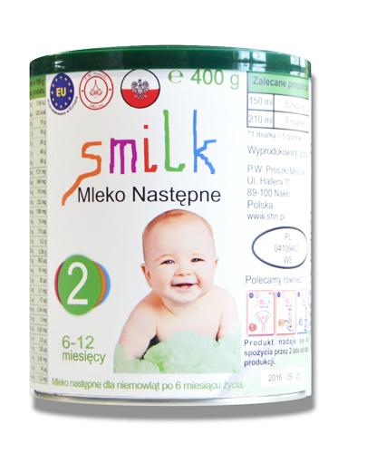  Smilk 2 Mleko następne - 400 g Dla niemowląt od 6 do 12 miesiąca życia - cena, opinie, stosowanie  - Apteka internetowa Melissa  