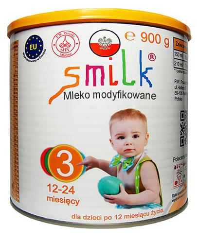  Smilk 3 Mleko następne - 900 g Mleko w proszku dla dzieci powyżej 1. roku życia - cena, opinie, stosowanie  - Apteka internetowa Melissa  
