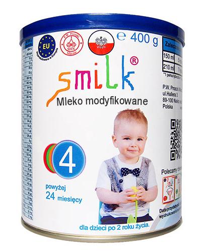  Smilk 4 Mleko następne - 400 g Mleko w proszku dla dzieci powyżej 2. roku życia - Apteka internetowa Melissa  