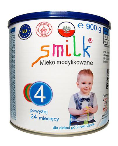  Smilk 4 Mleko następne - 900 g Mleko w proszku dla dzieci powyżej 2. roku życia - cena, opinie, stosowanie - Apteka internetowa Melissa  