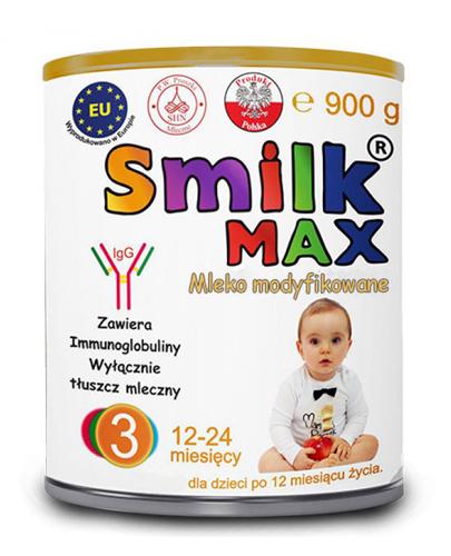  Smilk Max 3 Mleko następne - 900 g Mleko w proszku dla dzieci powyżej 1. roku życia - Apteka internetowa Melissa  