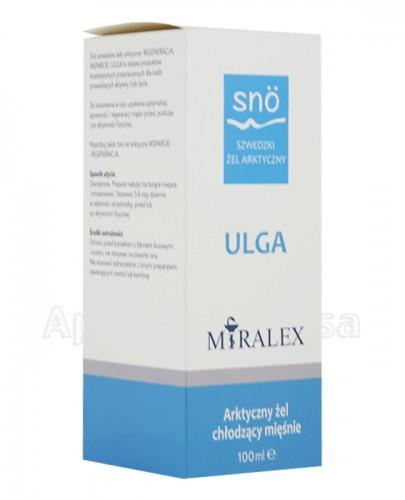 SNO ULGA Żel chłodzący mięśnie - 100 ml - Apteka internetowa Melissa