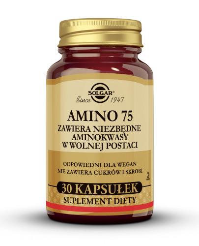 SOLGAR AMINO 75 - 30 kaps. - Apteka internetowa Melissa