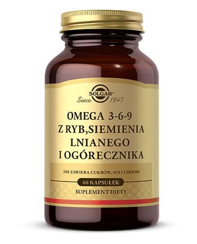 SOLGAR OMEGA 3-6-9 60kaps. - Apteka internetowa Melissa