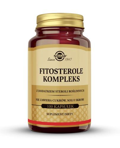SOLGAR FITOSTEROLE KOMPLEKS - 100 kaps. - Apteka internetowa Melissa