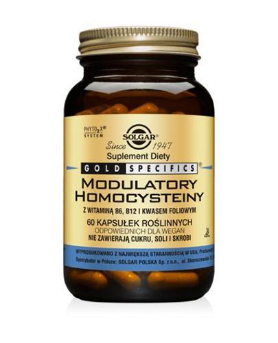 SOLGAR MODULATORY HOMOCYSTEINY - 60 kaps. - Apteka internetowa Melissa