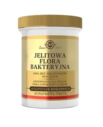 SOLGAR JELITOWA FLORA BAKTERYJNA - 60 kaps. - Apteka internetowa Melissa