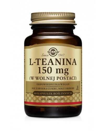 SOLGAR L-TEANINA 150mg - 60 kaps. - Apteka internetowa Melissa