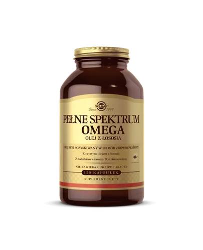 SOLGAR PEŁNE SPEKTRUM OMEGA - 120 kaps. - Apteka internetowa Melissa