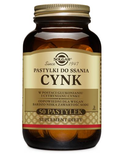 SOLGAR CYNK - 50 past. do ssania - Apteka internetowa Melissa