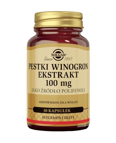SOLGAR PESTKI WINOGRON EKSTRAKT - 30 kaps. - Apteka internetowa Melissa
