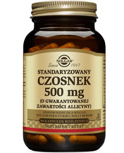 SOLGAR CZOSNEK - 90 kaps. - Apteka internetowa Melissa