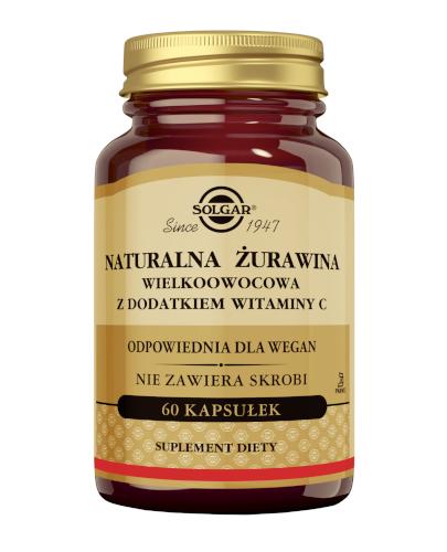 SOLGAR ŻURAWINA WIELKOOWOCOWA - 60 kaps.