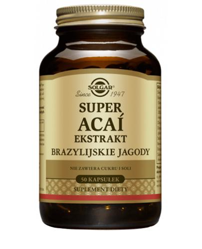 SOLGAR SUPER ACAI EKSTRAKT - 50 kaps. - Apteka internetowa Melissa