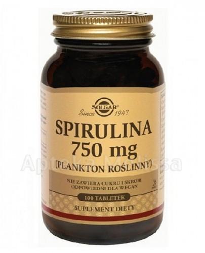  SOLGAR SPIRULINA 750 mg - 100 tabl. - Apteka internetowa Melissa  