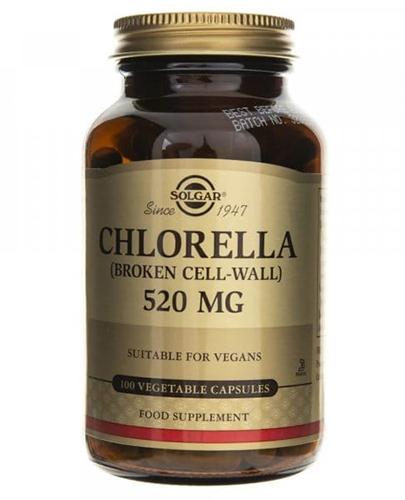 SOLGAR CHLORELLA 520 mg - 100 kaps. - Apteka internetowa Melissa