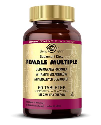 SOLGAR FEMALE MULTIPLE - 60 tabl. - Apteka internetowa Melissa
