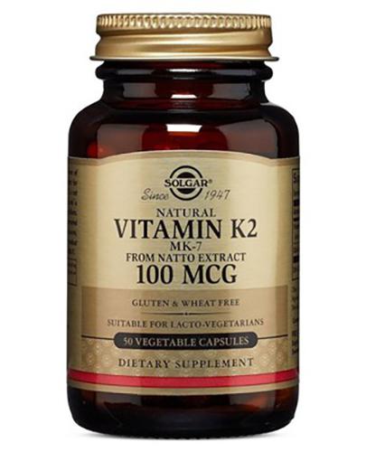 SOLGAR WITAMINA K2 100 mcg - 50 kaps.