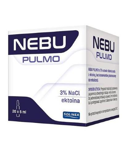 Solinea Nebu Pulmo, 20 amp. x 5 ml