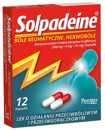 SOLPADEINE BÓLE REUMATYCZNE, 12 kaps. Preparat przeciwbólowy, cena, opinie, wskazania - Apteka internetowa Melissa