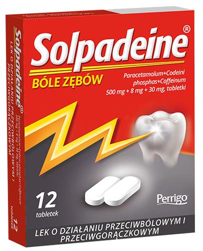 SOLPADEINE BÓLE ZĘBÓW - 12 tabl. - Apteka internetowa Melissa