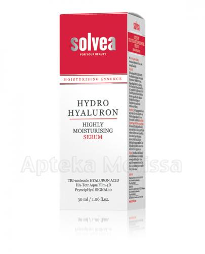 SOLVEA HYDRO HYALURON Silnie nawilżające serum - 30 ml - Apteka internetowa Melissa  