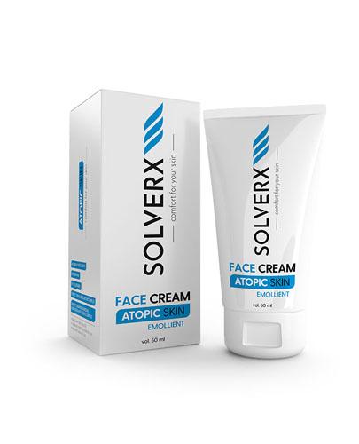 SOLVERX ATOPIC SKIN Krem do twarzy - 50 ml - Apteka internetowa Melissa