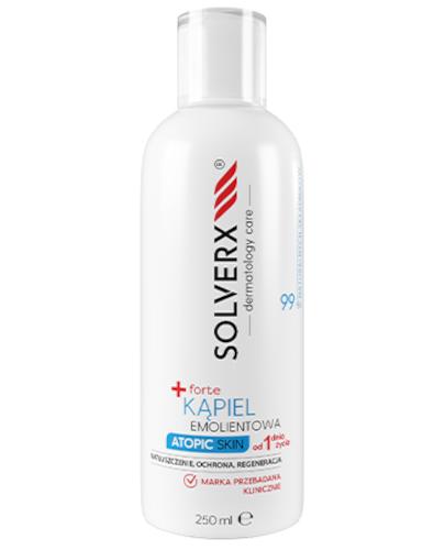  SOLVERX Dermatology Care  Atopic Skin Forte Kąpiel Emolientowa, 250 ml - Apteka internetowa Melissa  