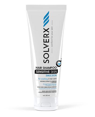 SOLVERX SENSITIVE SKIN FOR MEN Szampon do włosów w postaci emulsji - 250 ml - Apteka internetowa Melissa