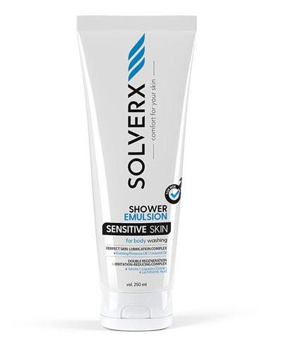 SOLVERX SENSITIVE SKIN FOR MEN Żel - emulsja pod prysznic - 250 ml Data ważności 2021.04.30 - Apteka internetowa Melissa
