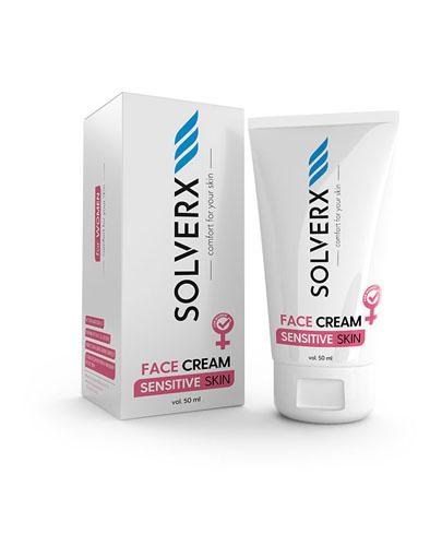  SOLVERX SENSITIVE SKIN FOR WOMEN Krem do twarzy - 50 ml - Apteka internetowa Melissa  