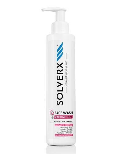  SOLVERX SENSITIVE SKIN FOR WOMEN Żel do mycia twarzy i demakijażu - 200 ml - Apteka internetowa Melissa  